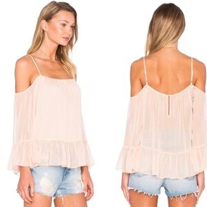 Lovers + Friends Cold Shoulder Top